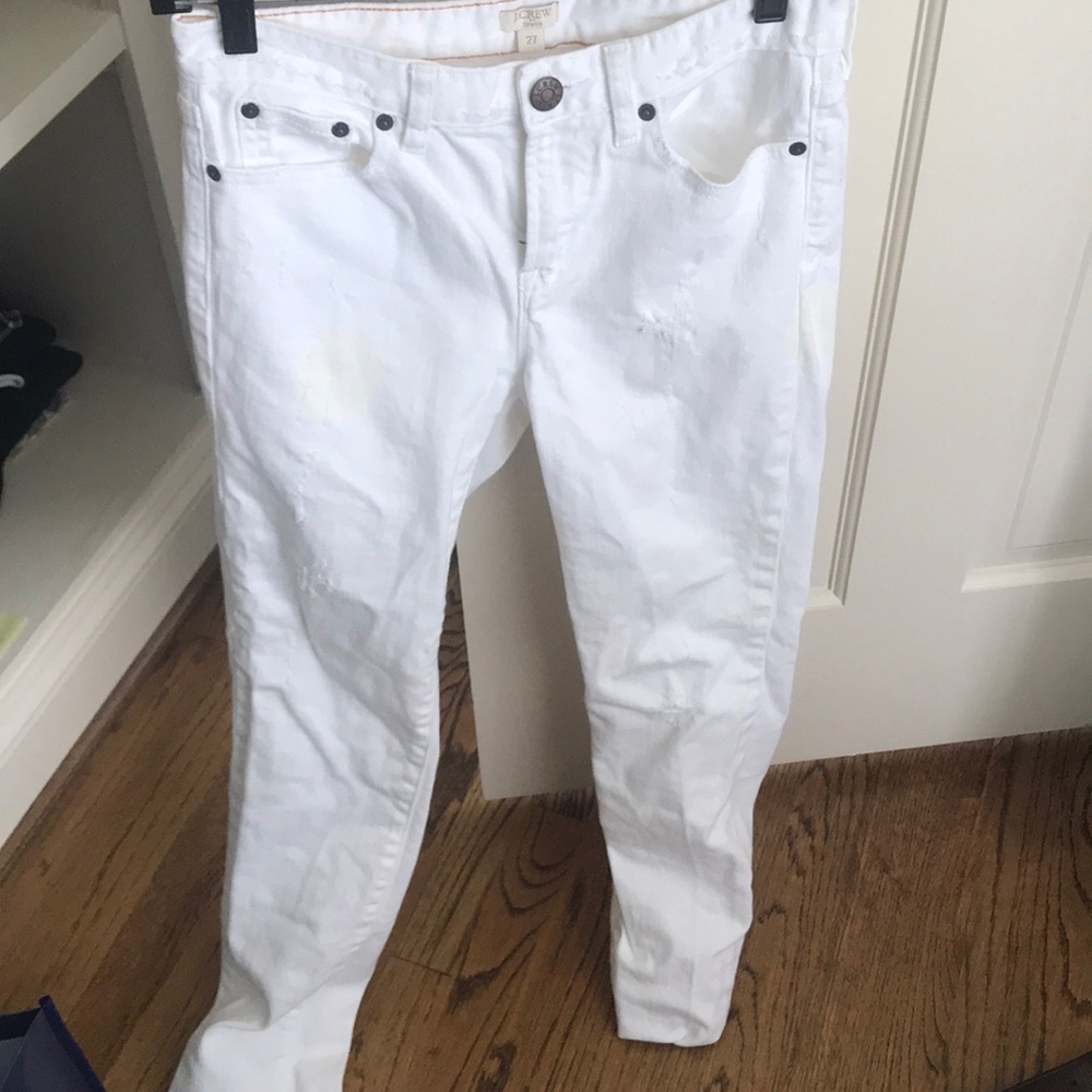 J.Crew white jeans